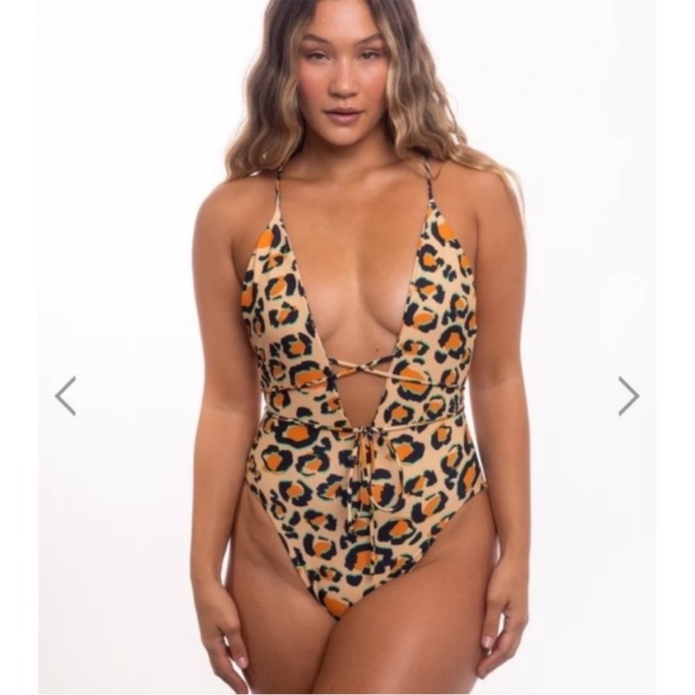 NWOT Skatie Lynn One Piece Swimsuit - Jungle